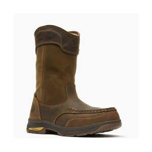 W[Wu[c Y u[c V[Y Men's Athens SuperLyte Alloy Toe Waterproof Wellington Pull-On Brown