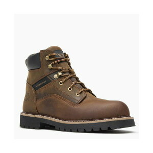 W[Wu[c Y u[c V[Y Men's Core 37 Steel Toe Waterproof Work Boot Brown