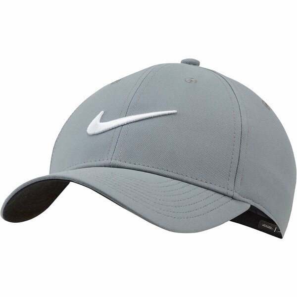 ナイキ メンズ 帽子 アクセサリー Nike 302 Legacy91 Sport Performance Adjustable Hat Gray：asty