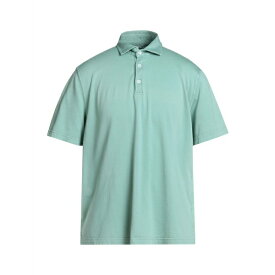 【送料無料】 フェデーリ メンズ ポロシャツ トップス Polo shirts Light green