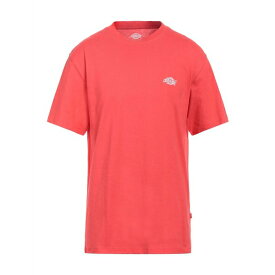 【送料無料】 ディッキーズ メンズ Tシャツ トップス T-shirts Red
