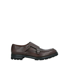 【送料無料】 フラテッリ ロセッティ メンズ スリッポン・ローファー シューズ Loafers Dark brown