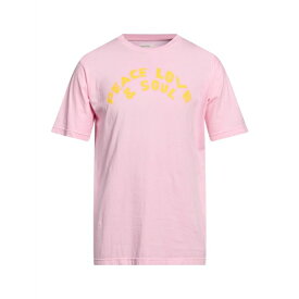 【送料無料】 ユニバーサルワークス メンズ Tシャツ トップス T-shirts Pink