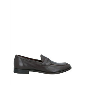 【送料無料】 フラテッリ ロセッティ メンズ スリッポン・ローファー シューズ Loafers Dark brown