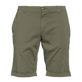 【送料無料】 トラサルディ メンズ カジュアルパンツ ボトムス Shorts & Bermuda Shorts Military green