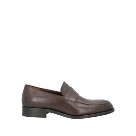 【送料無料】 フラテッリ ロセッティ メンズ スリッポン・ローファー シューズ Loafers Dark brown