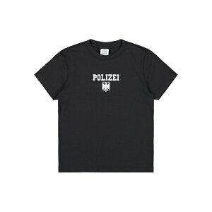 ���F�g���� �����Y T�V���c �g�b�v�X Polizei eagle emblem t-shirt Black