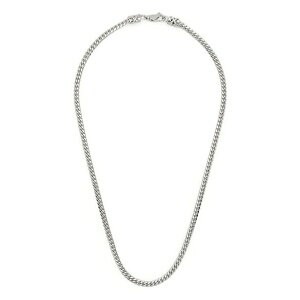 �G�}�j���G�� �r�R�b�L �����Y �l�b�N���X�E�`���[�J�[ �A�N�Z�T���[ Small edge chain-link necklace Silver
