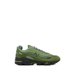 �j���[�o�����X �����Y �X�j�[�J�[ �V���[�Y 1000 panelled sneakers Green