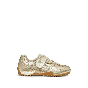 �W�F�I�b�N�X ���f�B�[�X �X�j�[�J�[ �V���[�Y Snake metallic-finish panelled sneakers Gold