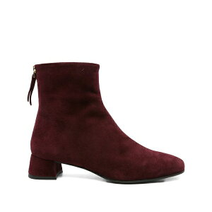 ���x���g�t�F�X�^ ���f�B�[�X �u�[�c �V���[�Y Suede zip-fastening ankle boots Red