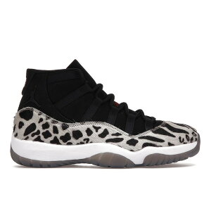 Jordan �W���[�_�� ���f�B�[�X �X�j�[�J�[ �yJordan 11 Retro Animal Instinct (Women's)�z �T�C�Y US_8.5(25.5cm) Black/Red-Sail-White