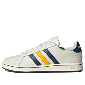 adidas �A�f�B�_�X �����Y �X�j�[�J�[ �yadidas neo Grand Court 'White Blue Yellow' FY8195�z �T�C�Y US_10(28.0cm)