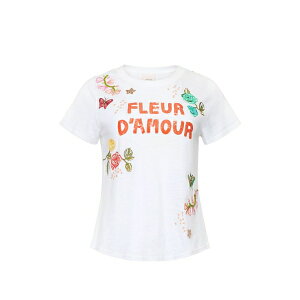 �T���N�A�Z�v�g ���f�B�[�X T�V���c �g�b�v�X Fleur d'amour t-shirt White