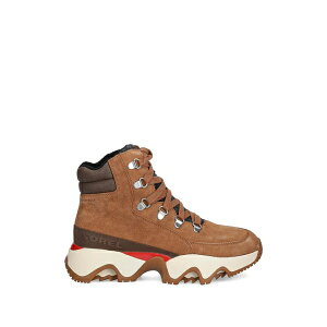 �\���� ���f�B�[�X �u�[�c �V���[�Y Kinetic impact conquest plus lace-up waterproof boots Brown