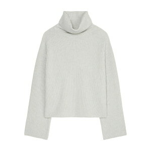 �}���R�|�[�� ���f�B�[�X �j�b�g&�Z�[�^�[ �A�E�^�[ Turtleneck ribbed jumper Grey