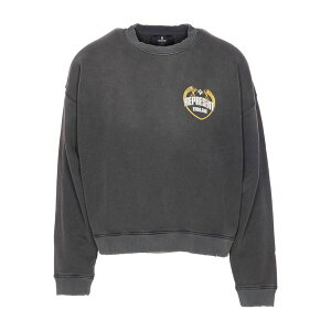 ���v���[���g �����Y �p�[�J�[�E�X�E�F�b�g�V���c �A�E�^�[ Angel border sweatshirt Black