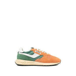 �I�[�g���[ �����Y �X�j�[�J�[ �V���[�Y Reelwind tricolour panelled sneakers Orange
