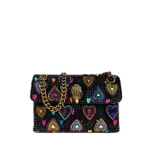 �J�[�g�W�F�C�K�[�����h�� ���f�B�[�X �V�����_�[�o�b�O �o�b�O Mini kesington heart-motif shoulder bag Black