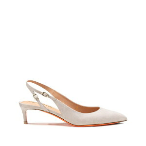 �T���g�[�j ���f�B�[�X �p���v�X �V���[�Y 45mm mid-heel suede pumps Neutrals