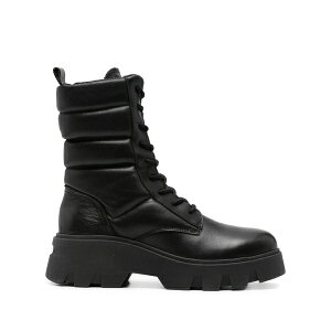 �}���R�|�[�� ���f�B�[�X �u�[�c �V���[�Y Liliam boots Black