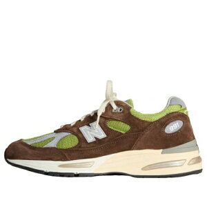 New Balance �j���[�o�����X �����Y �X�j�[�J�[ �yNew Balance x Dani?lle Cathari x Kith 991v2 MiUK 'Reverse Matcha' U991CK2�z �T�C�Y US_5(23.0cm)