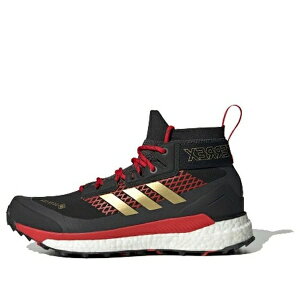adidas �A�f�B�_�X ���f�B�[�X �X�j�[�J�[ �y(WMNS) adidas Terrex Free Hiker Gtx 'Black Red' FW1172�z �T�C�Y US_5(22.0cm)