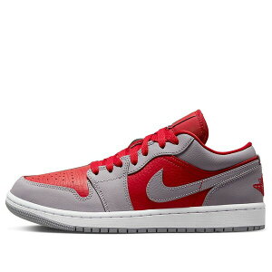 Jordan �W���[�_�� ���f�B�[�X �X�j�[�J�[ �y(WMNS) Air Jordan 1 Low SE 'Split - Gym Red Cement Grey' DR0502-600�z �T�C�Y US_7.5(24.5cm)