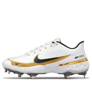 Nike �i�C�L �����Y �X�j�[�J�[ �yNike Alpha Huarache Elite 3 Low 'White Metallic Gold' CV3552-106�z �T�C�Y US_7.5(25.5cm)