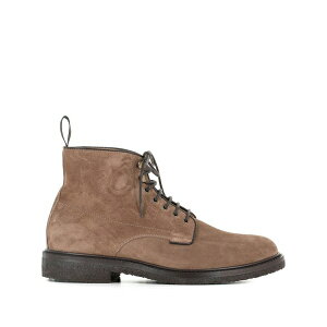 �w���_�[�\���E�u���b�R �����Y �u�[�c �V���[�Y Lace-up suede boots Neutrals