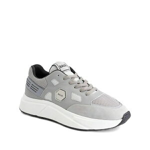 �o���A�[�� �����Y �X�j�[�J�[ �V���[�Y Brand luxe mesh-panelled sneakers Grey