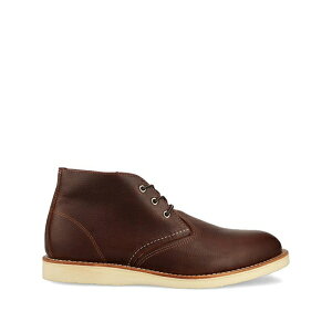 ���b�h�E�B���O �����Y �u�[�c �V���[�Y Leather boots Brown