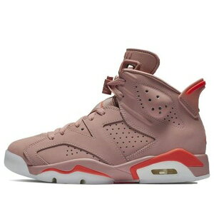 Air Jordan �W���[�_�� ���f�B�[�X �X�j�[�J�[ Rust Pink/Bright Crimson �y(WMNS) Air Jordan 6 Retro x Aleali May 'Millennial Pink' CI0550-600�z �T�C�Y US_8.5(25.5cm)