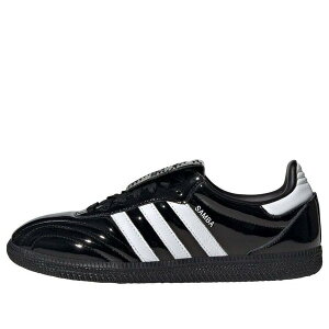 adidas �A�f�B�_�X ���f�B�[�X �X�j�[�J�[ Black/White �y(WMNS) adidas Samba LT 'Black Patent' JI2707�z �T�C�Y US_5.5(22.5cm)