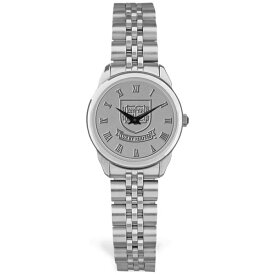 ジャーディン レディース 腕時計 アクセサリー Yale Bulldogs Women's Logo Medallion Rolled Link Bracelet Wristwatch Silver