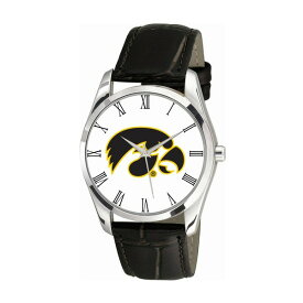 ジャーディン レディース 腕時計 アクセサリー Iowa Hawkeyes Women's Berkeley Leather Watch Black