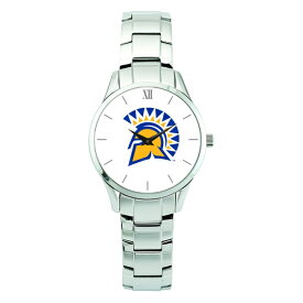 ジャーディン メンズ 腕時計 アクセサリー San Jose State Spartans Unisex Stainless Steel Bracelet Wristwatch Silver