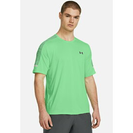 アンダーアーマー メンズ バスケットボール スポーツ SHORT-SLEEVES TECH UTILITY - Sports T-shirt - matrix green