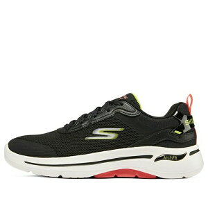 Skechers �X�P�b�`���[�Y ���f�B�[�X �X�j�[�J�[ �y(WMNS) Skechers Go Walk Arch Fit 'Ocean Hori - Black Multicolor' 124859-BKMT�z �T�C�Y US_9(26.0cm)