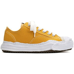 Maison Mihara Yasuhiro �~�n�����X�q�� �����Y �X�j�[�J�[ �yMaison Mihara Yasuhiro Hank OG Sole Canvas Low Yellow�z �T�C�Y US_11(29.0cm) Yellow/White