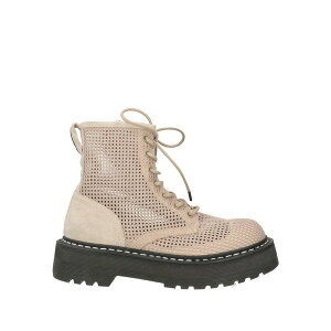 yz v~A[^ fB[X u[c V[Y Ankle boots Beige