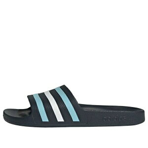 adidas �A�f�B�_�X �����Y �X�j�[�J�[ �yadidas Adilette Aqua Slides 'Night Navy Icey Blue' HQ2452�z �T�C�Y US_M_13