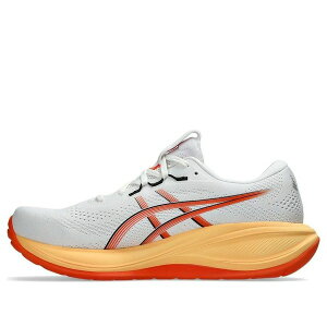 ASICS �A�V�b�N�X �����Y �X�j�[�J�[ �yASICS Gel-Cumulus 28 'White Energy Orange' 1011C143-101�z �T�C�Y US_M_14