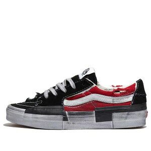 Vans �o���Y �����Y �X�j�[�J�[ �yVans Sk8-Low Reconstruct 'Black Red' VN0009QS458�z �T�C�Y US_7.5(25.5cm)