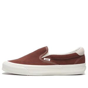 Vans �o���Y �����Y �X�j�[�J�[ �yVans OG Slip-On 59 LX 'Brown' VN0007QEBRO�z �T�C�Y US_M_4.5