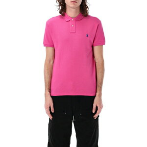 t[ Y TVc gbvX Slim Fit Polo Shirt PEONY