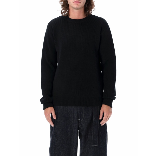 ジル・サンダー メンズ ニット&セーター アウター Sweater Zip Side BLACKのサムネイル