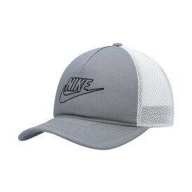 ナイキ レディース 帽子 アクセサリー Men's Gray Classic99 Futura Trucker Snapback Hat Gray