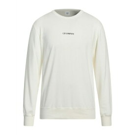 【送料無料】 シーピーカンパニー メンズ パーカー・スウェットシャツ アウター Sweatshirts Ivory