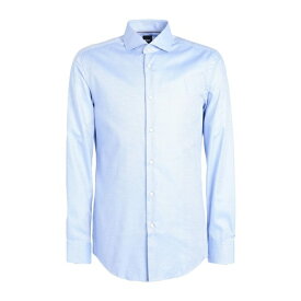 【送料無料】 ボス メンズ シャツ トップス Shirts Light blue